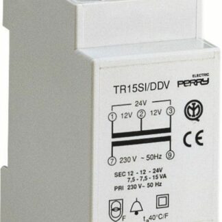 Trasformatore modulare 10VA 230 4-8-12V - PER 1TDTR010/QOD - Elmax -  Materiale elettrico online